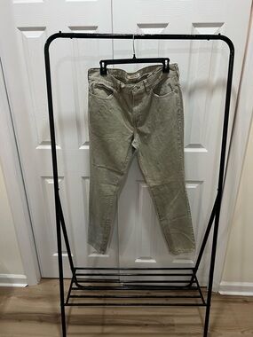 PacSun Men’s Skinny Jeans in Olive Green